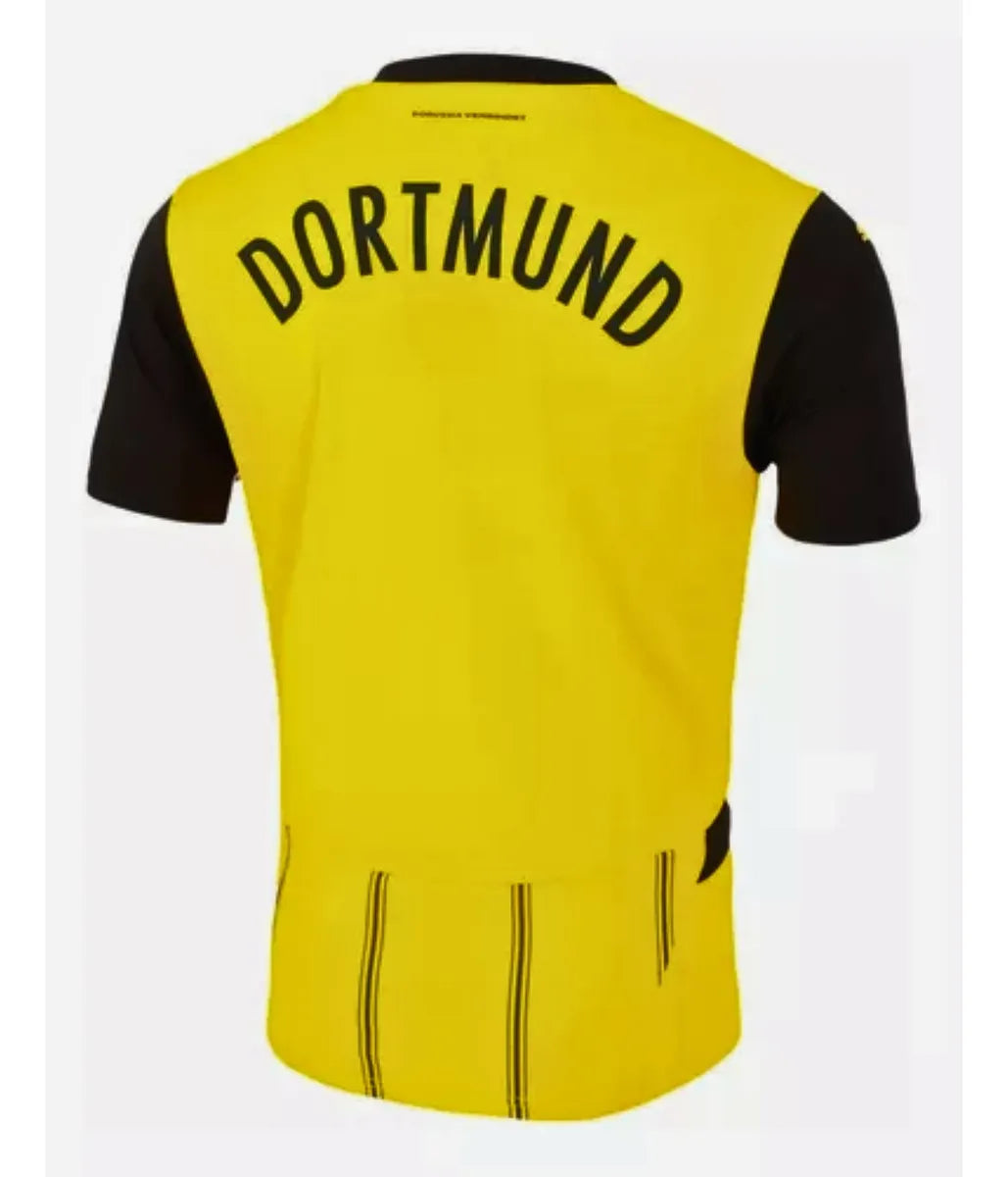 Camisa Borussia Dortmund Home 24/25 s/nº Torcedor Puma Masculina - Amarelo