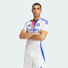 Camisa Olympique Lyonnais I 24/25 s/n° Torcedor Adidas Masculina - Branca