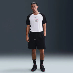 Camisa Corinthians I 25/26 s/n Torcedor Nike Masculina - Branco+Preto
