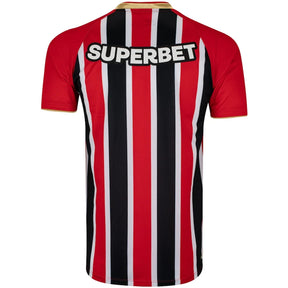Camisa do São Paulo II 25/26 s/n New Balance Masculina Torcedor Vermelho+Branco