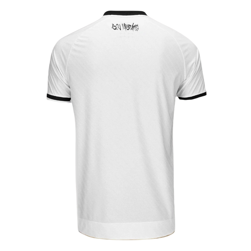 Camisa Vasco II 25/26 s/n Torcedor Kappa Masculino - Branco+Preto