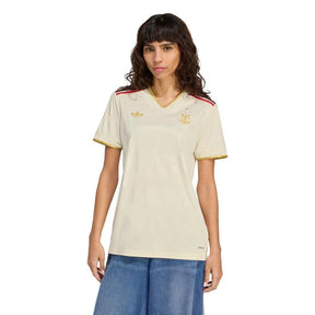 Camisa Flamengo III 25/26 Torcedor Adidas Feminina - Off White