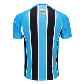 Camisa Grêmio I 25/26 Torcedor Umbro Masculina - Azul+Preto