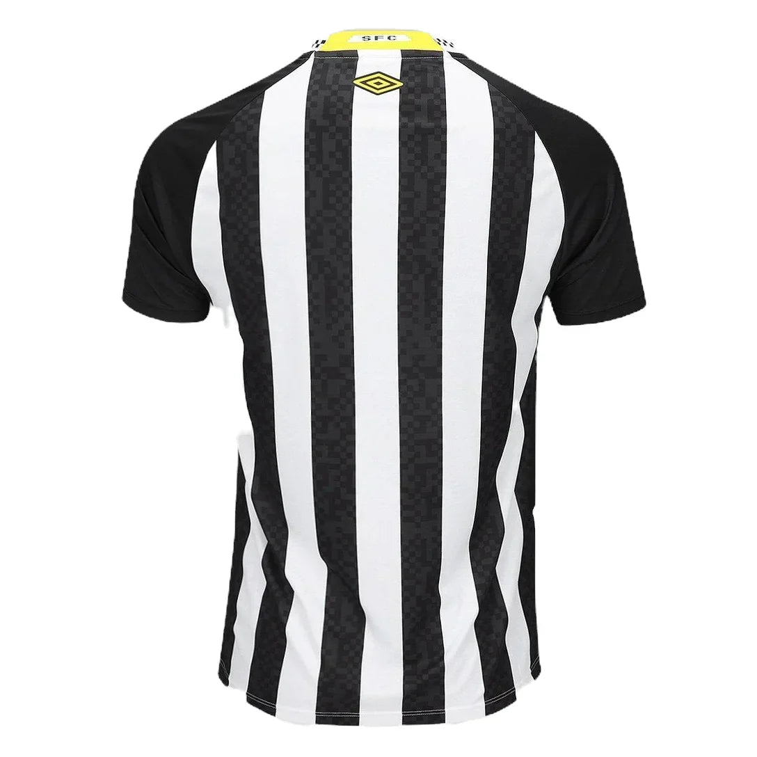 Camisa Santos II 25/26 S/N Torcedor Umbro Masculina - Preto+Branco
