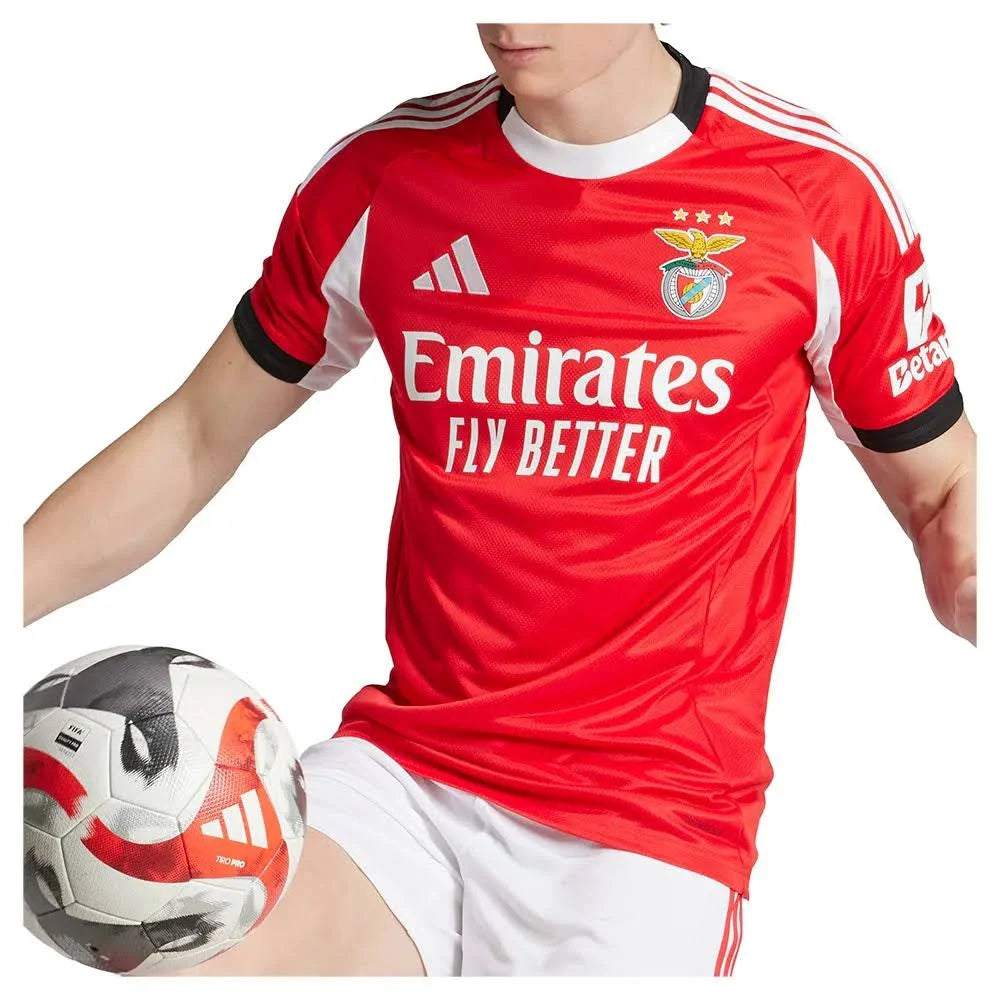 Camisa Benfica I 25/26 s/n Torcedor Adidas Masculina- Vermelho