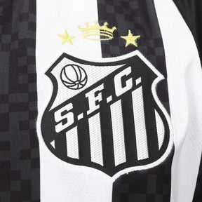 Camisa Santos II 25/26 S/N Torcedor Umbro Masculina - Preto+Branco