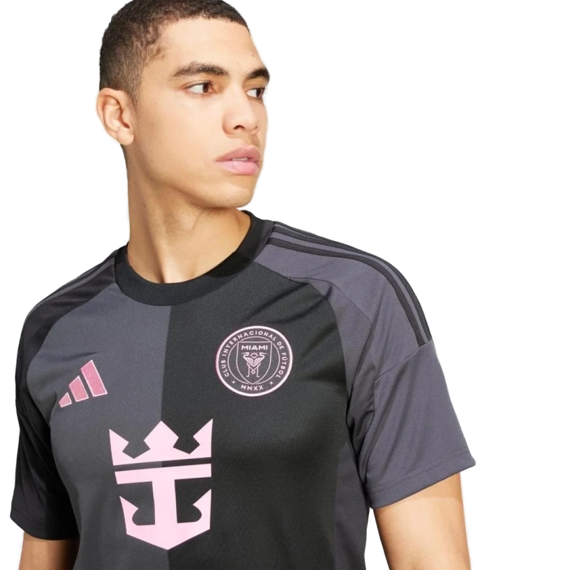 Camisa Inter Miami II 25/26 s/n Torcedor Adidas Masculina - Preto