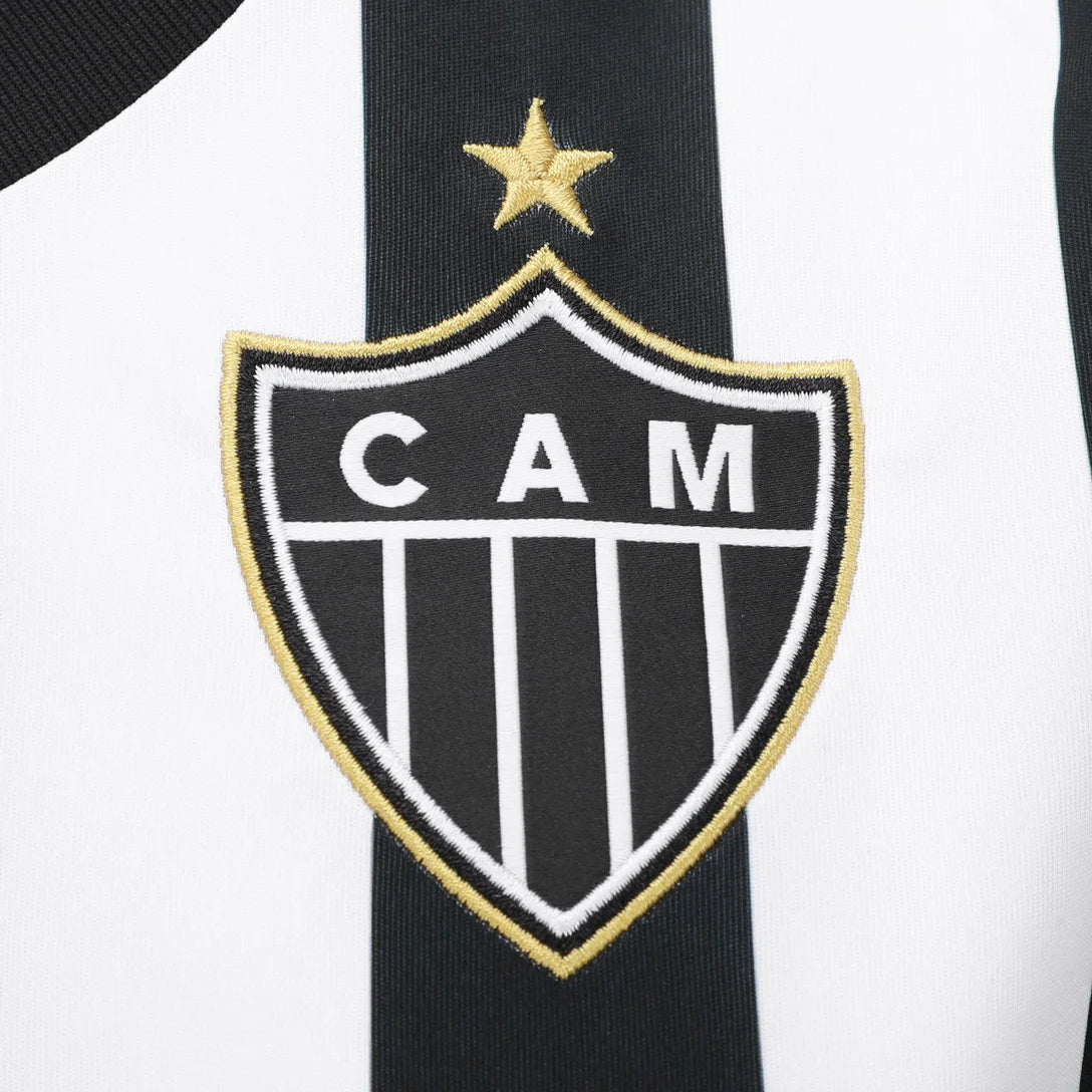 Camisa Atlético Mineiro I 25/26 s/n Torcedor Adidas Feminina - Preto