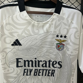 Camisa Benfica 25/26 s/n Torcedor Adidas Masculina - Branca