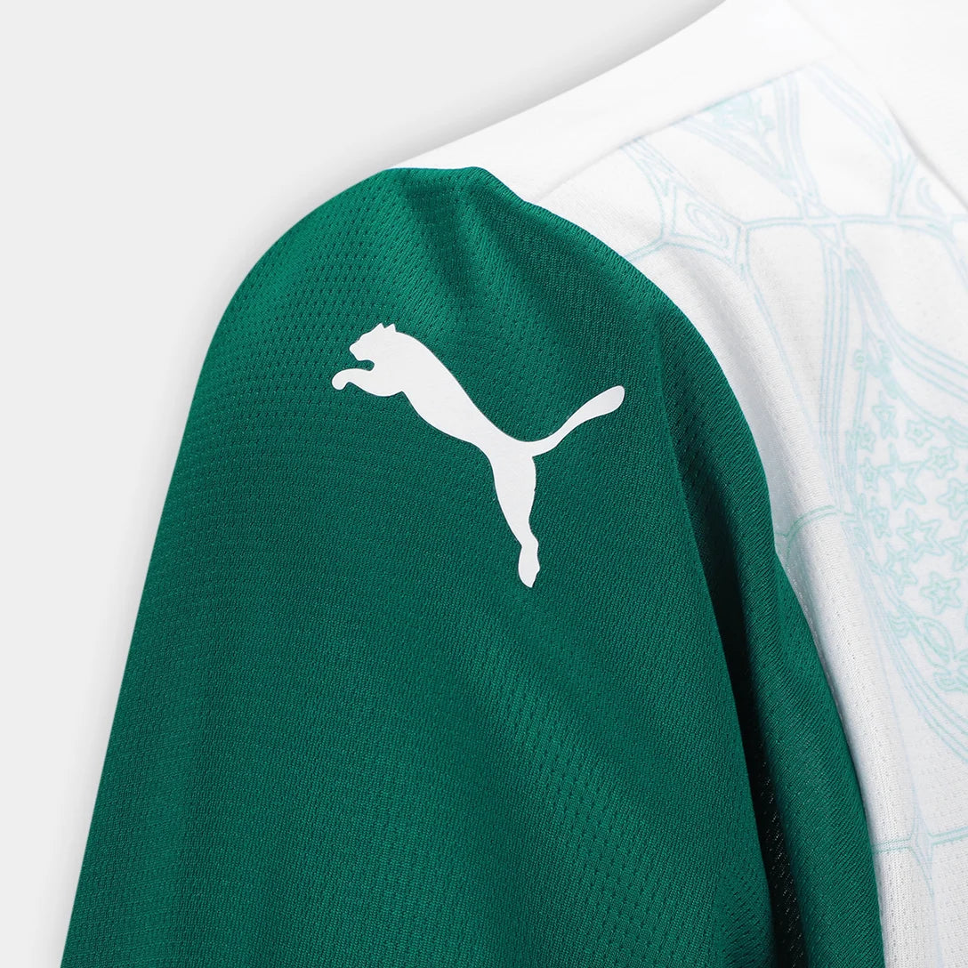 Camisa Palmeiras II 25/26 s/n Torcedor Puma Feminina - Branco