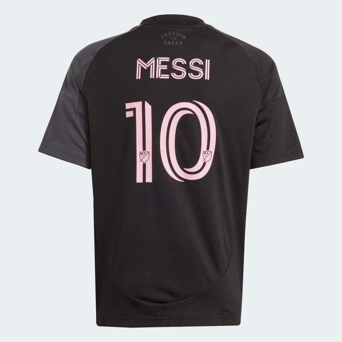 Camisa Inter Miami II 23/24 Messi 10 - Torcedor Adidas Masculina - Preto