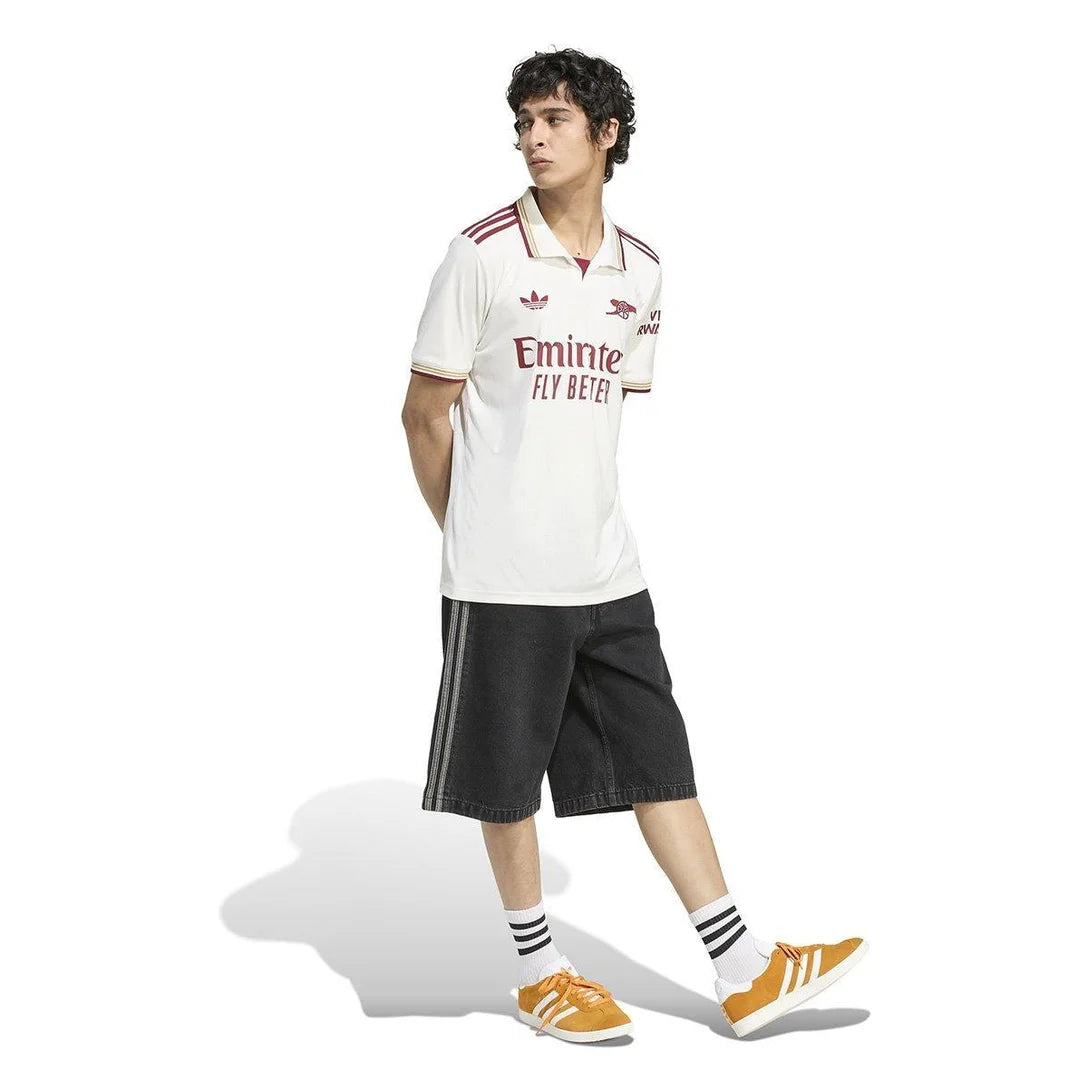 Camisa Arsenal III 25/26 s/n Torcedor Adidas Masculino - Branco