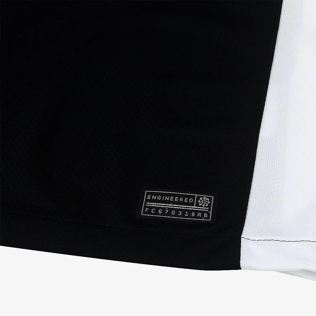 Camisa Nike Corinthians II 2025/26 Torcedora Feminina - Preto+Branco