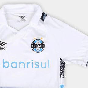 Camisa Grêmio II 24/25 s/n° Torcedor Umbro Masculina - Branco e Azul