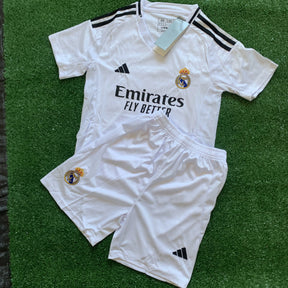 Conjuntinho Infantil Real Madrid Adidas Branco