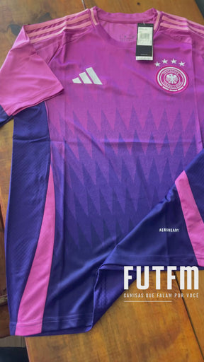 Camisa Alemanha II 24/25 s/n Torcedor Adidas Masculina - Rosa e Roxo