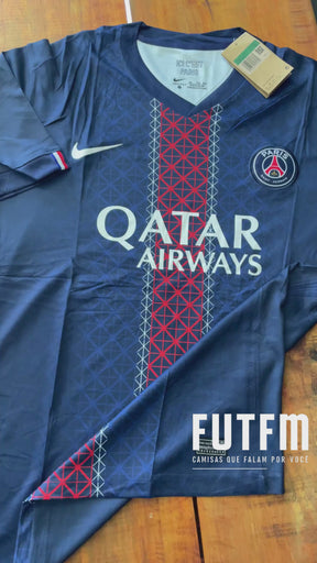 Camisa Paris Saint-Germain I 25/26 Torcedor Nike Masculina - Azul