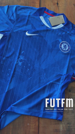 Camisa Chelsea I 25/26 s/n Torcedor Nike Masculina - Azul