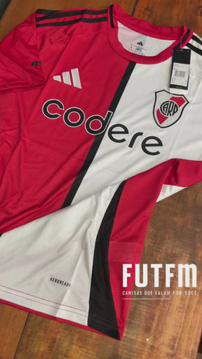 Camisa Adidas River Plate III 25/26 s/n Torcedor Masculina - Vermelho