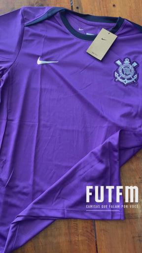 Camisa Corinthians Treino 25/26 s/n Torcedor Nike Masculina - Roxa