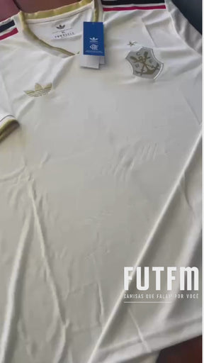 Camisa Flamengo III 25/26 Torcedor Adidas Masculina - Off White