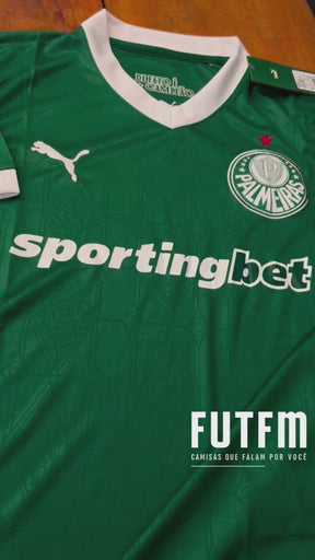 Camisa do Palmeiras I 25/26 s/n Torcedor Puma Masculina