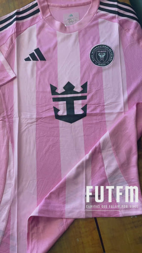 Camisa Inter Miami I 25/26 s/n Torcedor Adidas Masculina - Rosa
